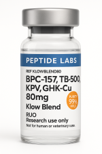 BPC-157, TB-500, KPV, GHK-Cu 80mg (Klow Blend)